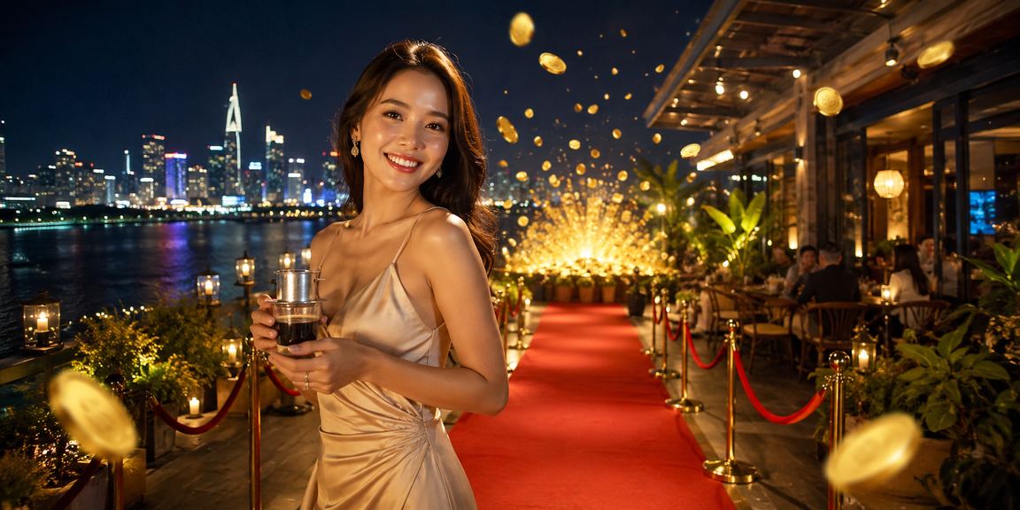 Người dùng Sài Gòn thưởng thức cà phê và truy cập casino trực tuyến qua điện thoại